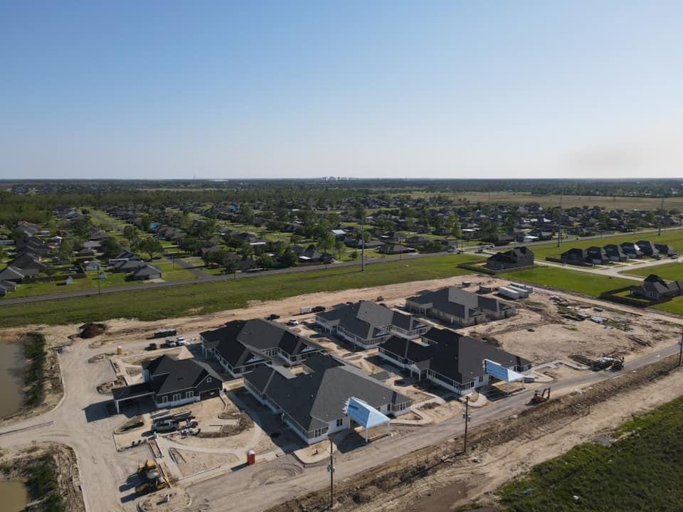 Sage Oak of Lake Charles | Aerial view of construction