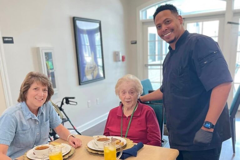 The Sage Oak of Lake Charles | Community chef with the residents